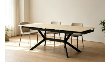 TL-22E22 modern extendable dining table