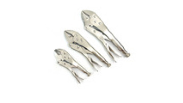 45 High Carbon Steel Straight Jaw Pliers Welding Fixing Pliers 7