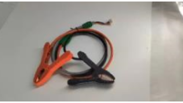 Black diagnostic connector OBDII cable
