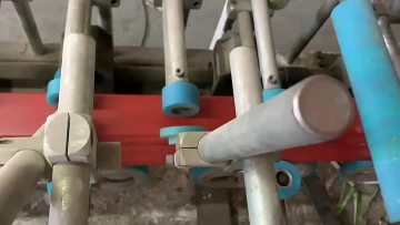 PUR Hot Melt Glue Profile Wrapping Machine