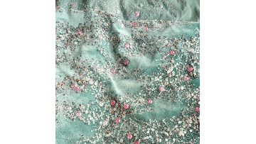2021 new customized multicolor velvet sequined women evening dress of dress1