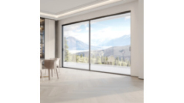 China Odick Aluminium Double Tempered Glass Sliding Doors High Quality Energy Efficient Sliding Door1