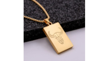 Custom Necklace Pendant logo Customized Necklaces Engraving Customized Stainless Steel Name Necklace1