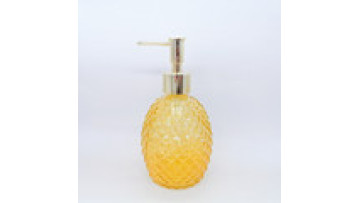 New Design Yellow Hand Washing Liquid Soap Pump Bottle 350ml with Plastic Pump1