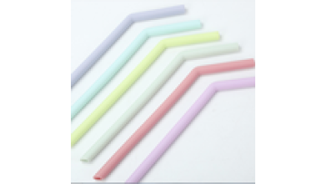 Eco-friendly Bpa-free Reusable New Arrival  Large Diameter Silicone Color Changing Drinking Straw1