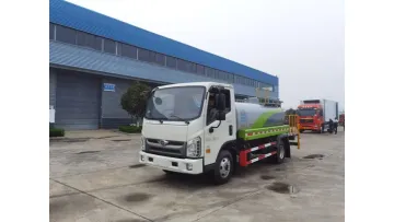 Factory Direct Foton 4X2 4.1cbm Water Flusher Truck1