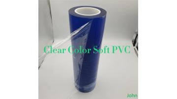 Transparent medical packaging soft PVC film