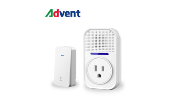 807P waterproof plug through door bell