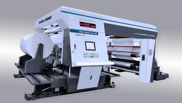 High speed slitting machine, rewinding diameter 13