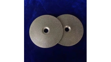 Electroplated diamond grinding disc