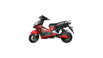 vespa electric scooter moped  with flag design1