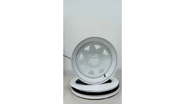 8 Spoke 13 Inch Black Wheel Rim 13x4.5 4x100 5x114.3 6x139.7 Silver Chrome Steel Trailer Wheel1