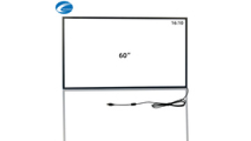 Aluminum 60 inch infrared IR commercial touch screen conversion frame,usb multi touch screen overlay kit1