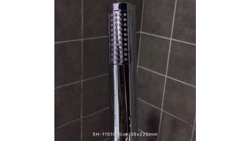 High Pressure Straight Cylindrical Round Strong Flush Flow Hand Shower Column Handle1