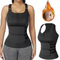 Women Waist Trainer Body Shaper Neoprene Sauna Sweat Suit Belly Slimming Sheath Modeling Trimmer Belt Weight Loss Corset Top