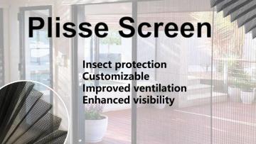 plisse screen