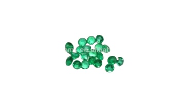 Wholesale Cute Jewelry Luxury deer shaped silver chain emerald green diamond pendant necklace for sale1