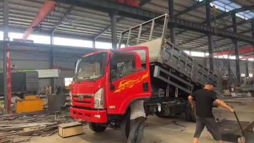 Dump truck factory