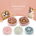 Portable Pet Dog Feeding Bowl Puppy Slows Eating Feeder Vegetable Intestines Prevent Obesity Dog Supplies 5 Styles 3 Colors