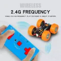 Double-side Roll 3D Flip Remote Control RC Car Robot Drift-Buggy Crawler Battery Operated Stunt Machine USB Radio Controlled Toy