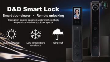 Outdoor Smart Fingerprint Digital Safe Door Lock