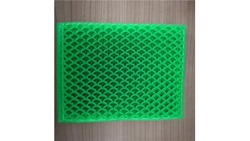 Transparent Wear-resistant PVC waterproof floor mat hollowed hexagonal non-slip bathroom mat1