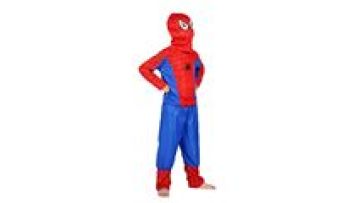 Cheapest Red Spiderman costume set Halloween children Costume Spider Man Clothing Sets1
