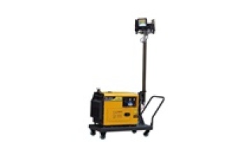 5500W silent diesel generator power tower light1