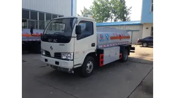 Cost-Effective Dongfeng 4X2 2.4cbm Mobile Fuel Tank Truck1