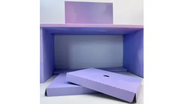 Watch Corrugated Pape Folding Gift Cosmetic Circular Cake Box1