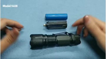 High Quality Waterproof Zoomable 10W XML-T6 LED Mini J5 Tactical Flashlight With Pocket Clip1