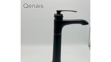 New Design Bathroom ORB Black Tall Basin Faucet