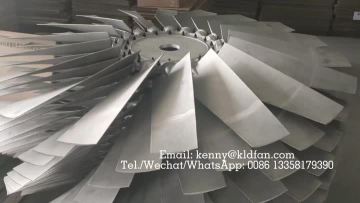 aluminum axial fan impeller 