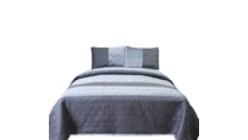 Luxury microfiber patchwork quilts bedspreads velvet embroidery bedspread set quilted wholesale bedspread set1