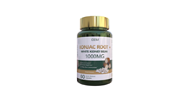 White Kidney Bean and Konjac Root Colon Cleansing Detox Pills for Metabolism Boost1
