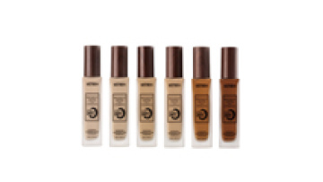 Customization High Quality Skin Care Makeup Foundation Deep Color 24H Waterproof Long Lasting Matte Foundation Liquid1