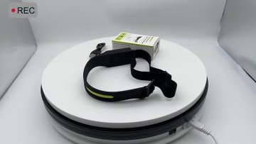 Head Light Silicone 230 Wide Beam LED Motion Sensor Cob Headlamp Flashlight USB Rechargeable Waterproof Camping headlamp1
