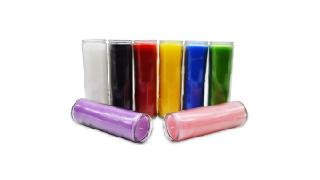 7 Day Glass Church Candles