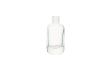 30 ml/1 oz  Clear Glass Bottle With 18/410 Neck
