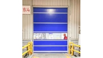 Pvc Philippines Roller Shutter Fast Rapid Door blue pvc rapid roll up door1