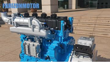 170kW alcohol hydrogen engine