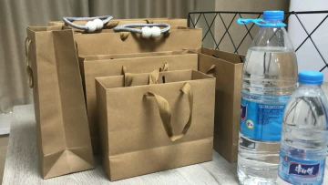 250gsm kraft paper bag