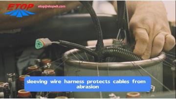 custom braiding wire harness