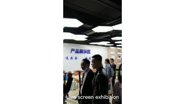 Live screen exhibition