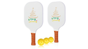 Loki smooth surface carbon pickleball paddle Lightweight 12k/18k Christmas Limited Edition pickleball paddle graphite1