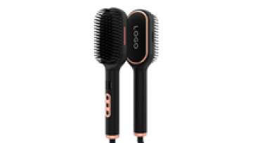 Hot Sell Ionic 2 in 1 Electric Professional Magic Simply Straight Ceramic Straightening Brush Hair Straightener Comb1