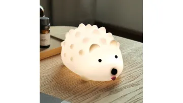 Cute Hedgehog LED Night Light for Children′s Bedrooms1