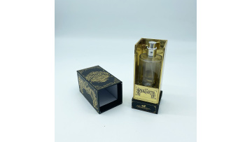 Custom unique square paper perfume box