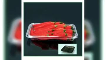 plastic vegetable fruit flat tray