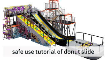 Safe use tutorial of donut slide